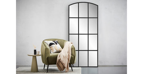 WANDSPIEGEL 80/180/2,5 cm    in  - Schwarz, Trend, Glas/Holzwerkstoff (80/180/2,5cm) - Landscape