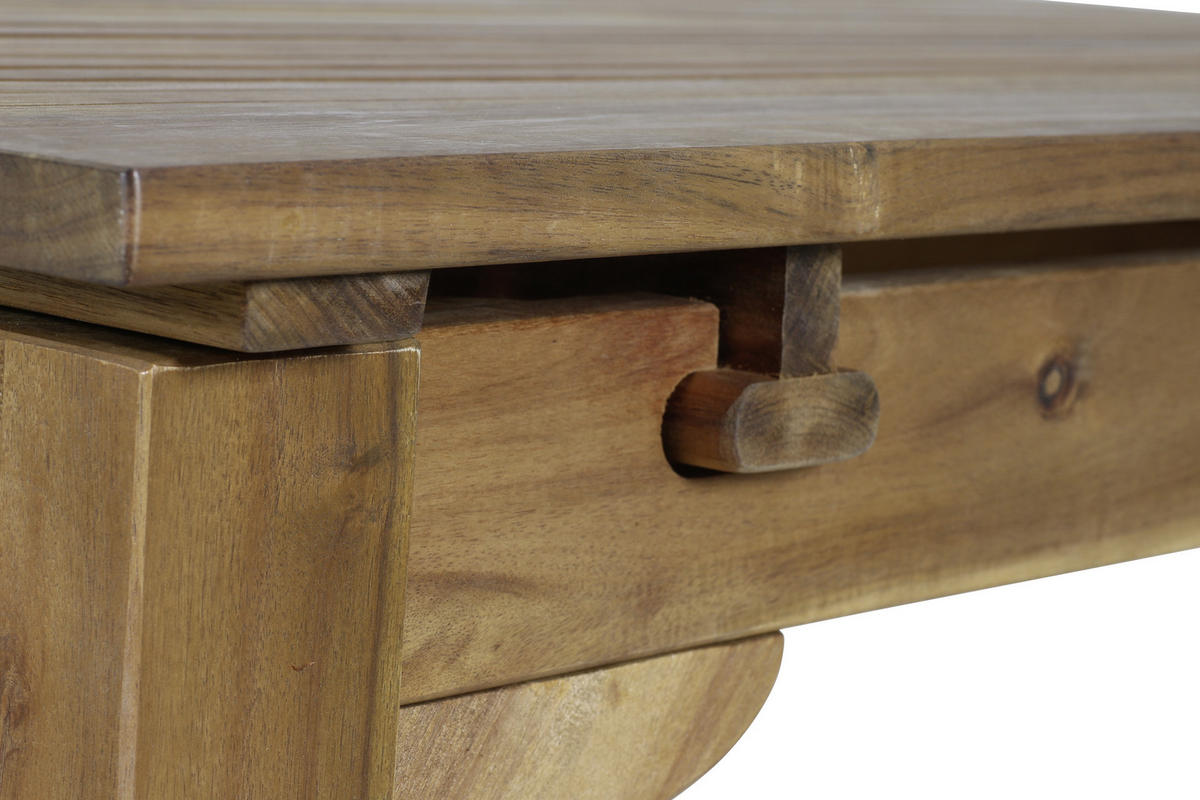 GARTENTISCH 150/100/74 cm Holz rechteckig  - Akaziefarben, KONVENTIONELL, Holz (150/100/74cm) - Siena Garden