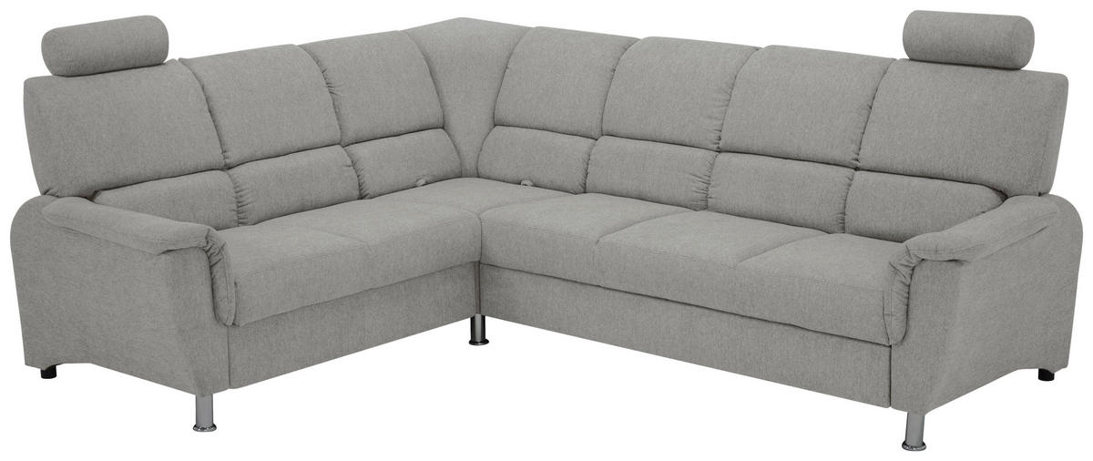 ECKSOFA in Grau  - Grau, Design (219/270cm) - Livetastic