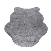KUNSTFELL - Grau, Trend, Kunststoff/Textil (60/100cm) - Boxxx