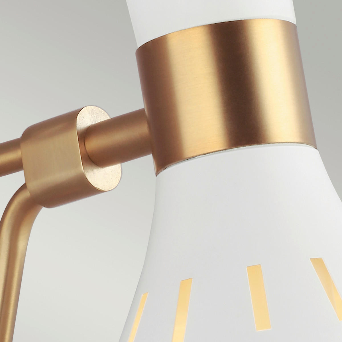WANDLEUCHTE - Messingfarben/Schwarz, Konventionell, Metall (15.9/27.3/30.5cm) - Elstead Lighting