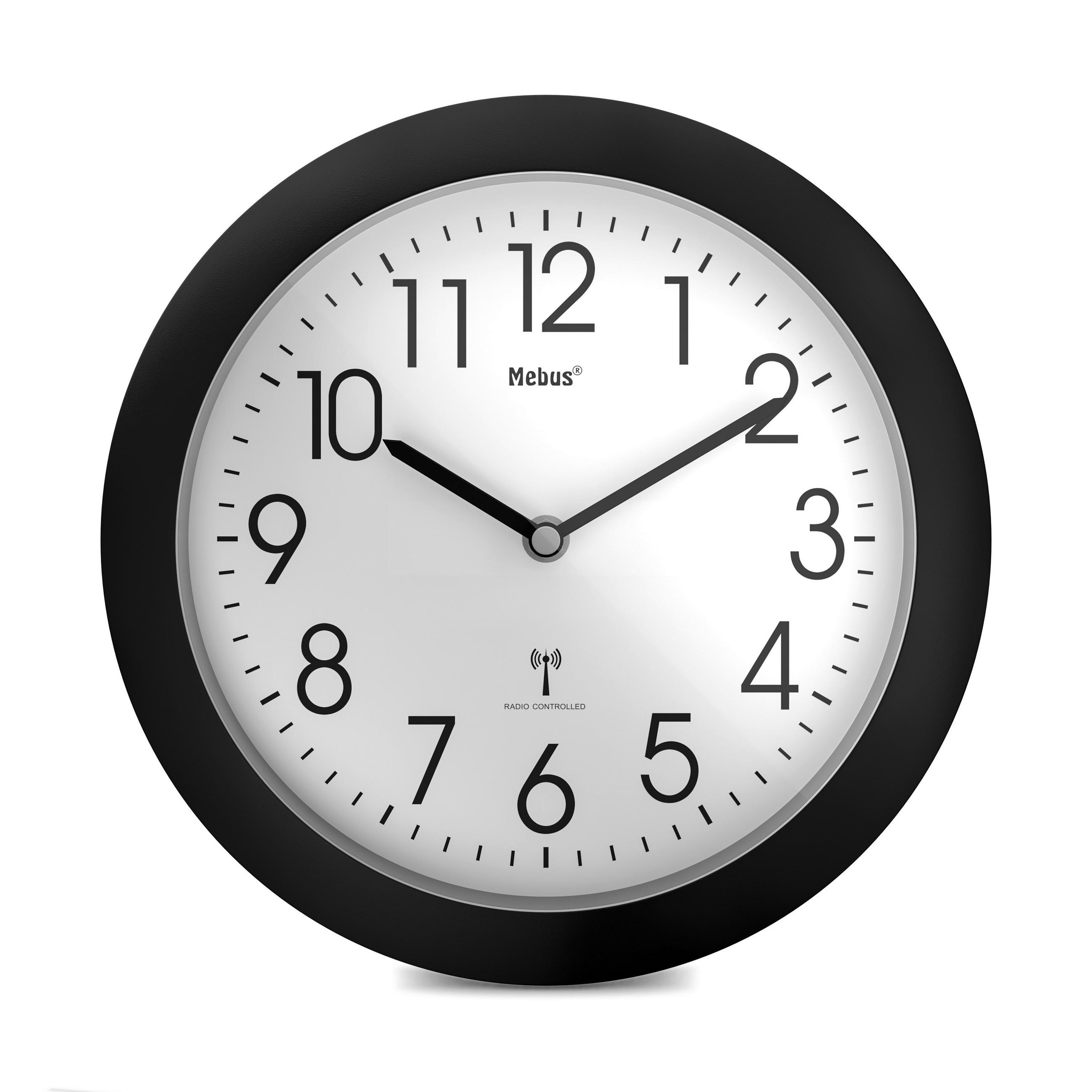 WANDUHR  26 cm  - Basics, Kunststoff (26cm)