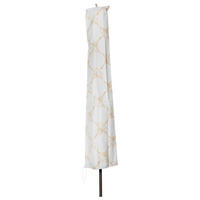 SCHIRMHÜLLE Weiß, Beige   - Beige/Weiß, Basics, Textil (30-50/190/30-50cm) - Joop!