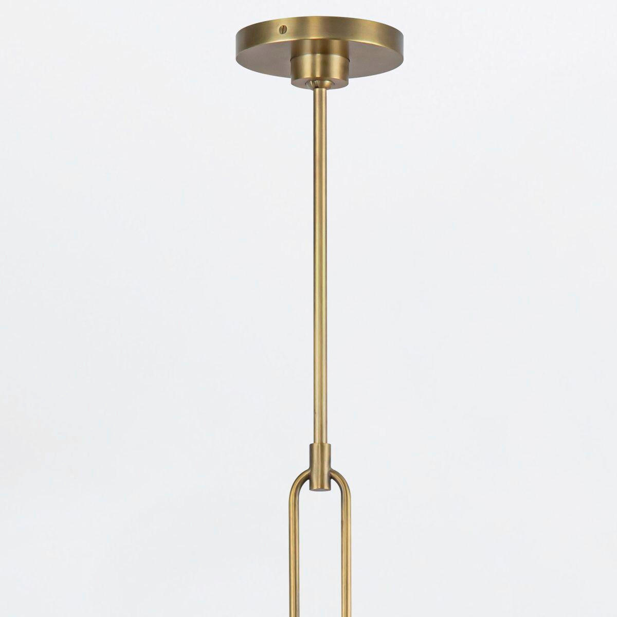 KRONLEUCHTER 75,2/81,7 cm   - Messingfarben, KONVENTIONELL, Glas/Metall (75,2/81,7cm) - Elstead Lighting