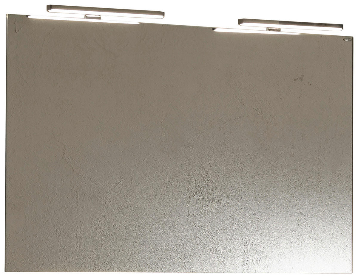 MOBILA BAIE - alb/culoare lemn stejar, Design, sticlă/lemn (96,4cm) - Voglauer