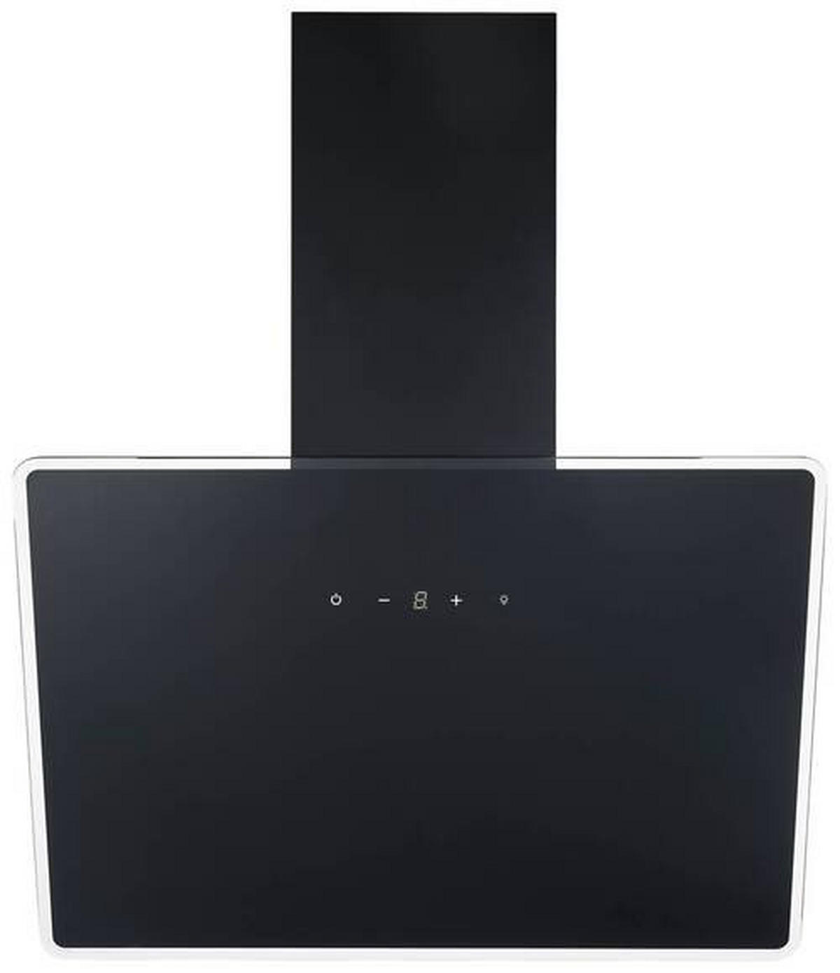 DUNSTABZUGSHAUBE CH111060SA++  - Schwarz, Trend, Glas/Metall (59,5/74,8–109,5/38,5cm) - Respekta