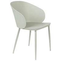 STUHL  in Kunststoff matt  - Mintgrün, KONVENTIONELL, Kunststoff/Metall (57/81/53,5cm) - Livetastic