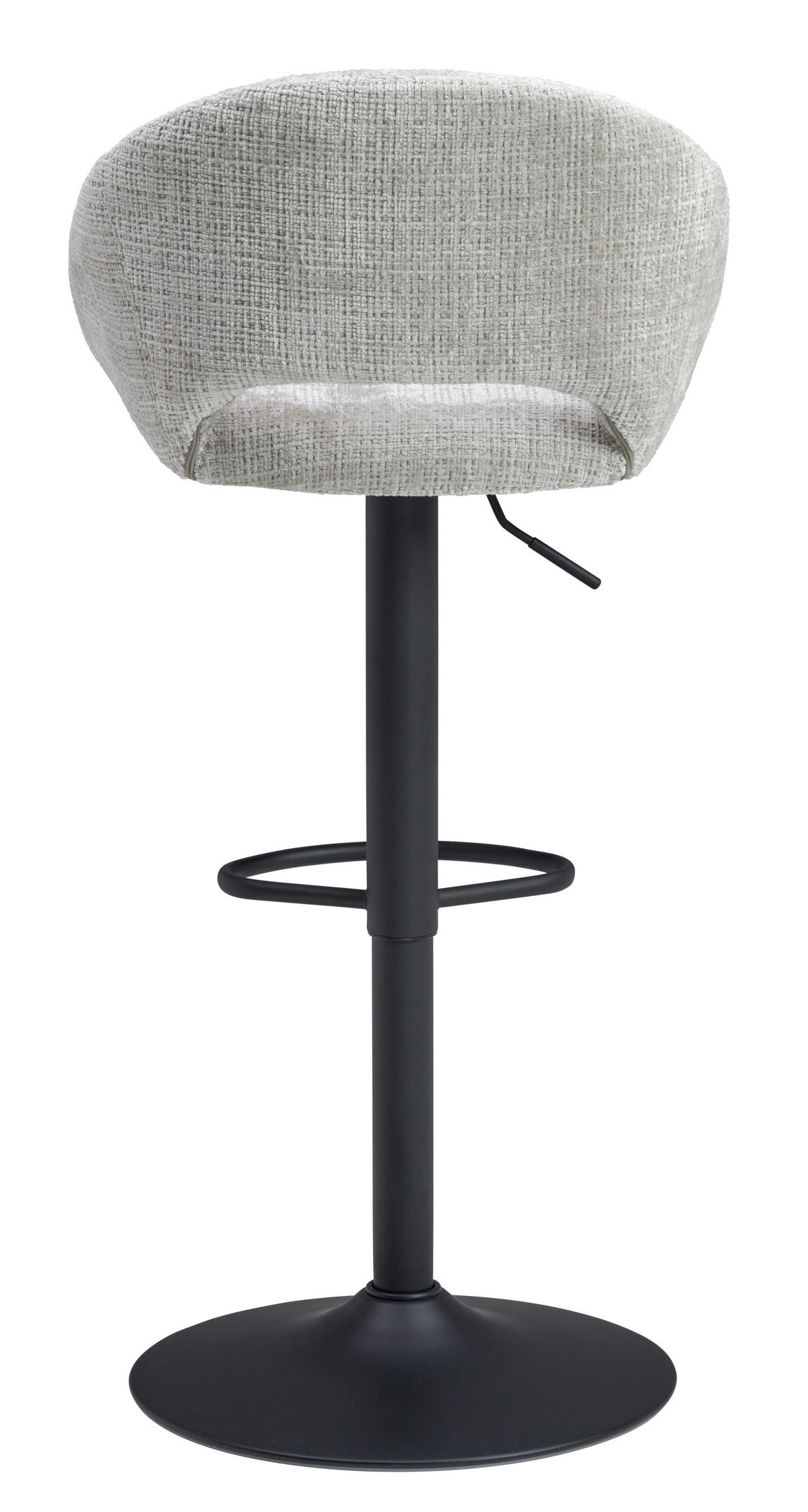 BARHOCKER in Beige  - Beige/Schwarz, MODERN, Textil/Metall (52/89-110/49cm) - MID.YOU