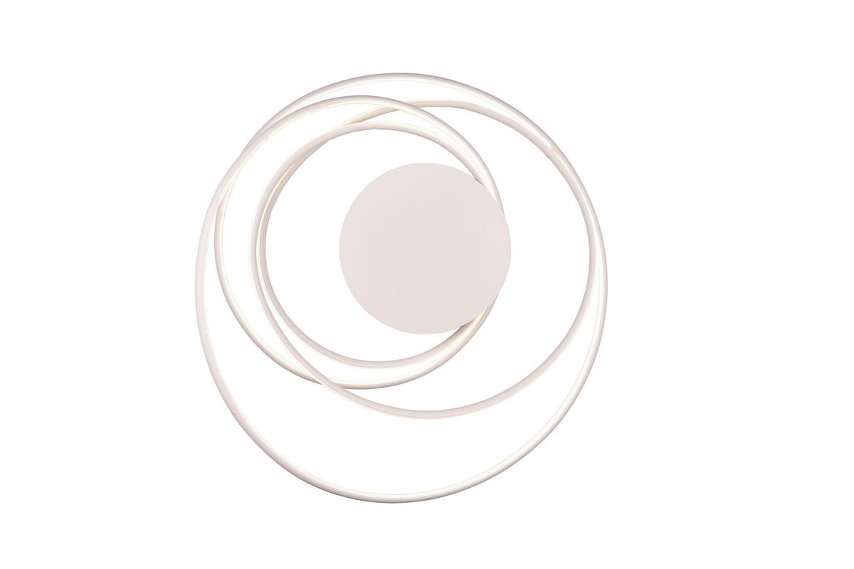 LED-DECKENLEUCHTE Nala 72/35 cm   - Weiß, Design, Metall (72/35cm) - Trio Leuchten