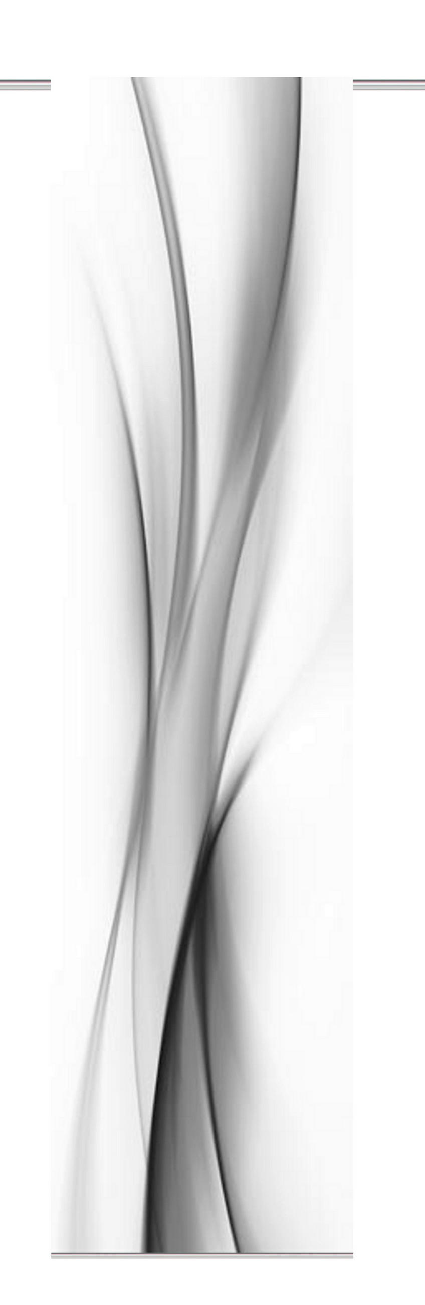 FLÄCHENVORHANG   blickdicht  60/245 cm   - Grau, Design, Textil (60/245cm)