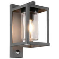AUSSENWANDLEUCHTE - Anthrazit, Basics, Metall (16/33,5/22,5cm) - Trio Leuchten