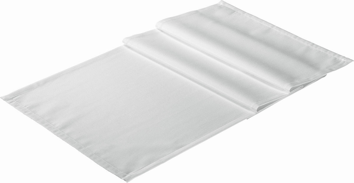 TISCHLÄUFER 50/150 cm  - Weiß, Basics, Textil (50/150cm)