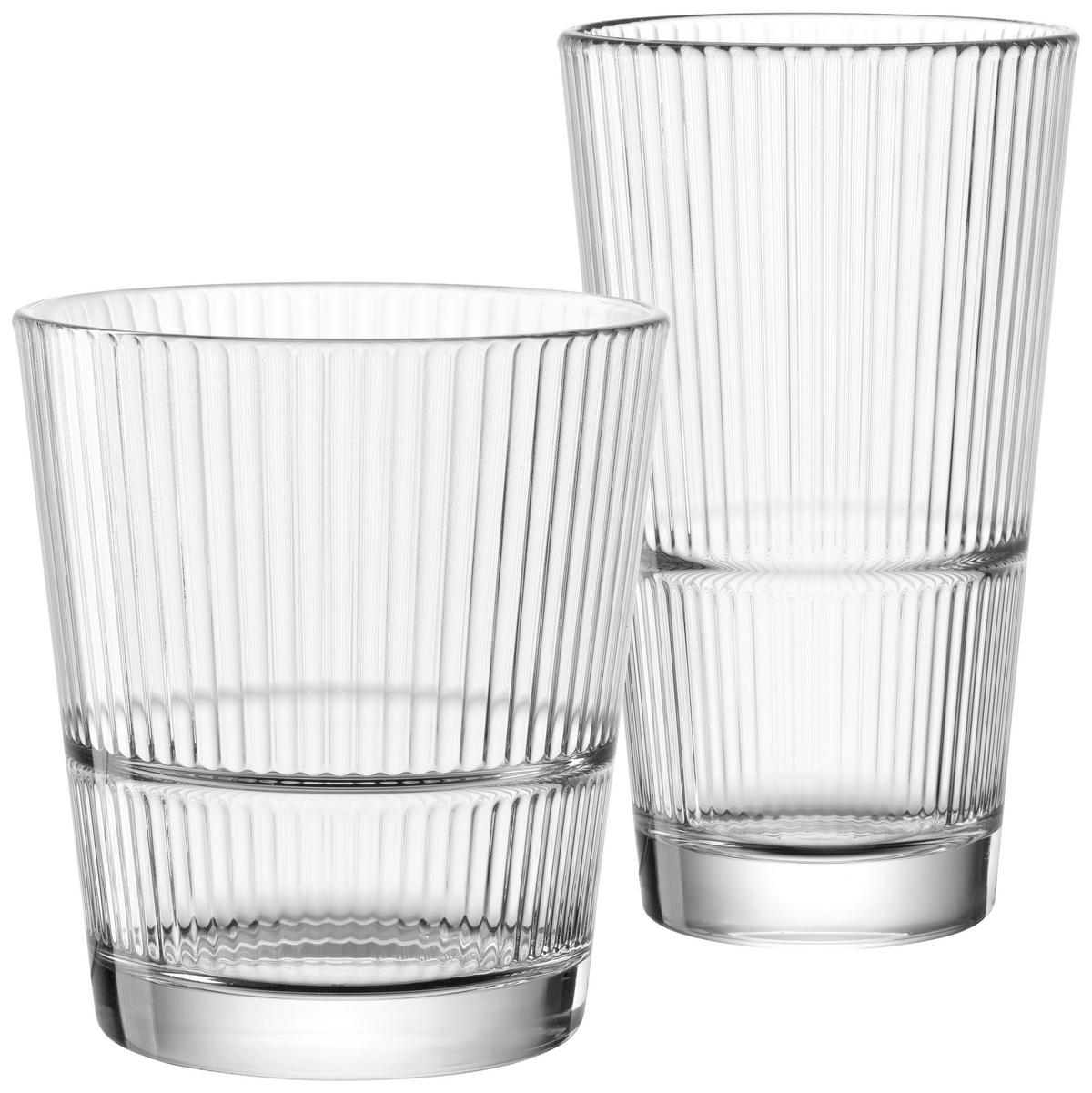 WHISKYSPOHÁR - áttetsző, Basics, üveg (8,5/9,0/8,5cm) - Leonardo