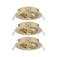 DECKENLEUCHTE 8,4 cm  - Messingfarben, Basics, Metall (8,4cm) - Paulmann