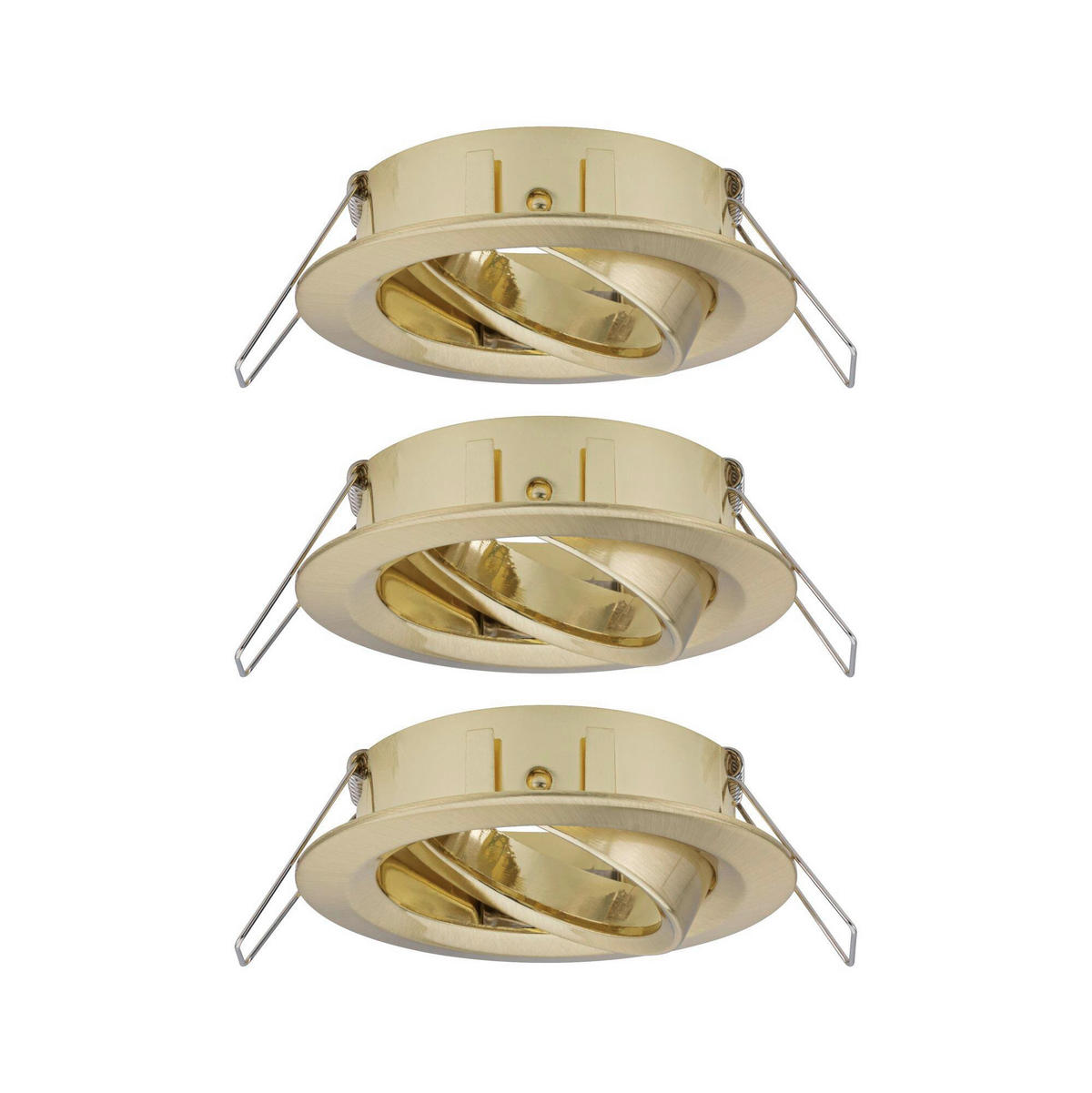 DECKENLEUCHTE 8,4 cm  - Messingfarben, Basics, Metall (8,4cm) - Paulmann