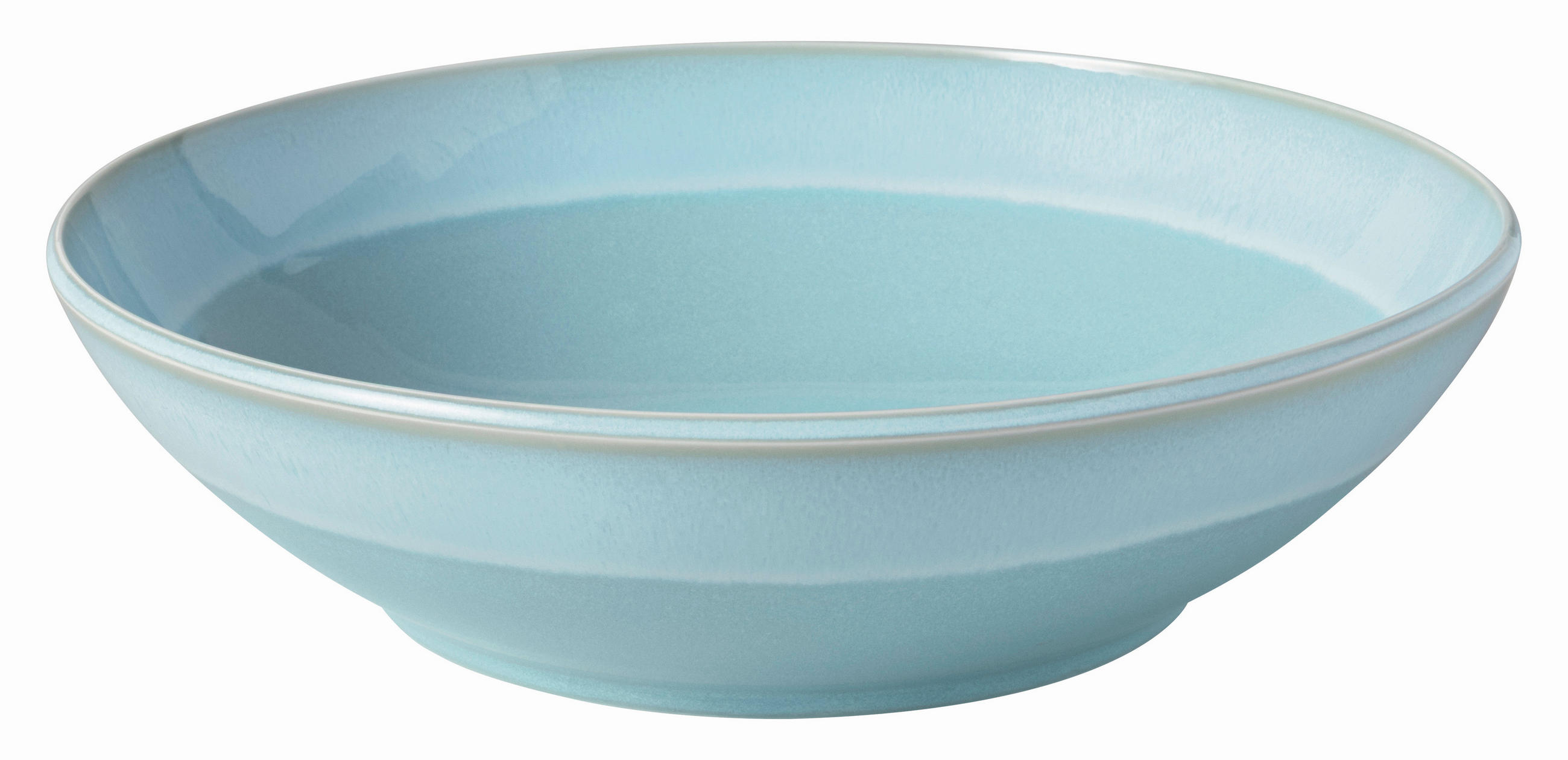 SCHALE Perlemor Aqua Schale   - Hellblau, Basics, Keramik (1,2l) - Villeroy & Boch