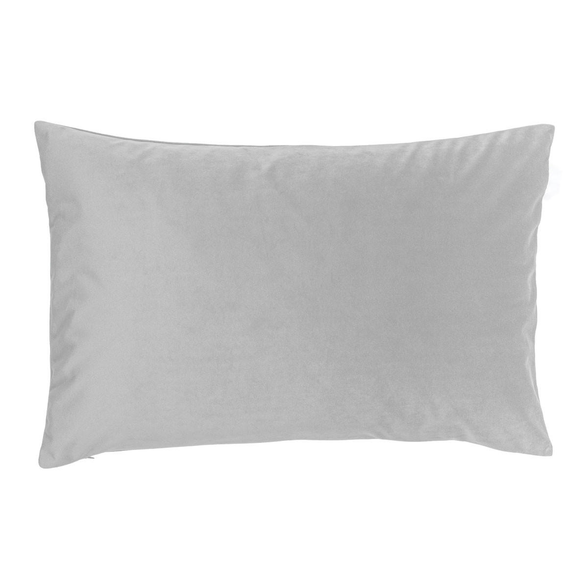 DÍSZPÁRNAHUZAT 40/60 cm  - ezüst, Basics, textil (40/60cm) - Novel