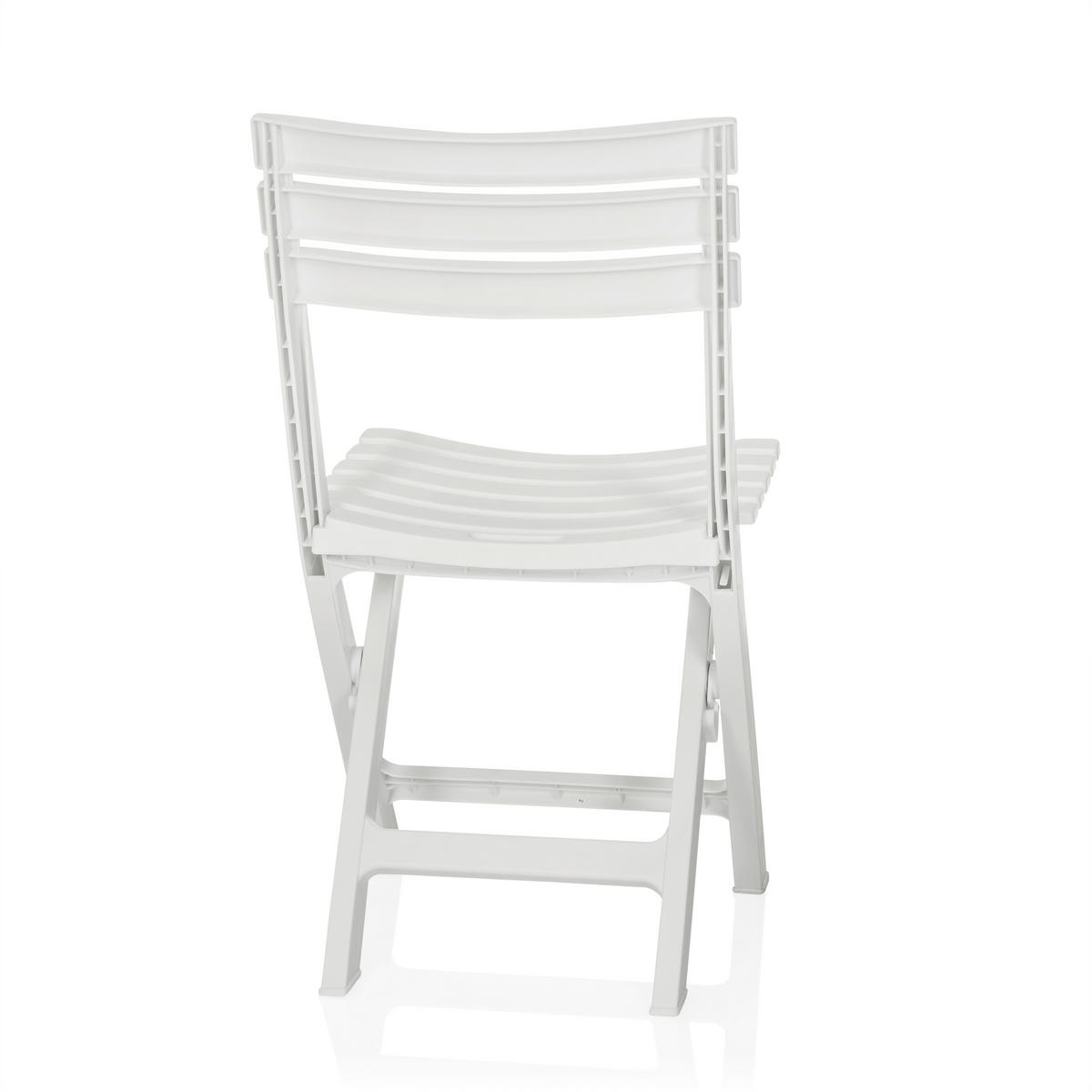 KLAPPSTUHL Weiß  - Weiß, MODERN, Kunststoff (42/80/45,5cm) - MID.YOU