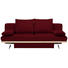 SCHLAFSOFA in Textil Rot - Chromfarben/Rot, Design, Textil/Metall (215/96/103cm) - Dieter Knoll SCHLAFSOFA in Textil Rot - Chromfarben/Rot, Design, Textil/Metall (215/96/103cm) - Dieter Knoll