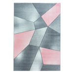 WEBTEPPICH 140/200 cm Beta  - Pink, Basics, Textil (140/200cm) - Novel