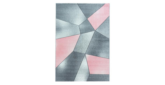 LÄUFER 80/250 cm Beta Pink - Pink, Basics, Textil (80/250cm) - Novel