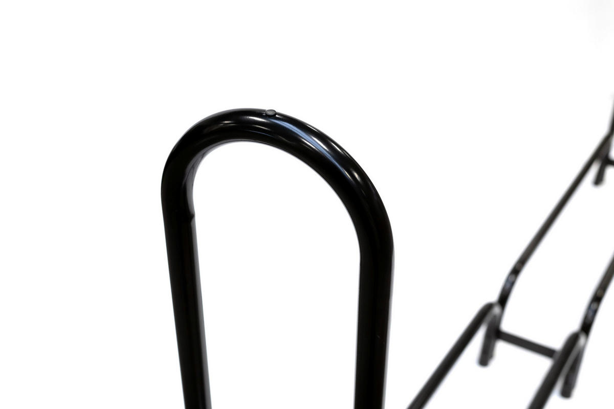 KAMINHOLZREGAL 25/118/244 cm  Metall  - Schwarz, Basics, Metall (25/118/244cm)