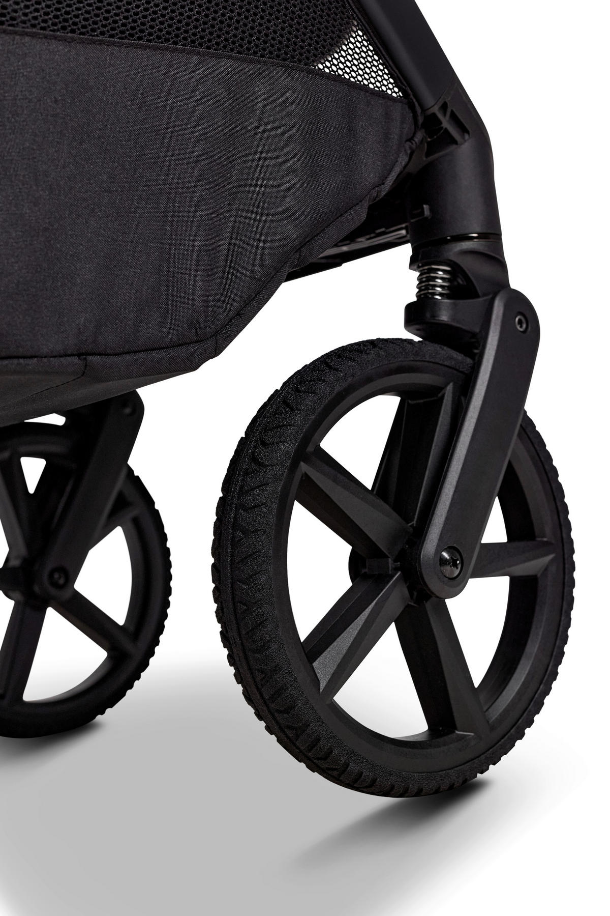 KINDERWAGENSET  GIO FOLD ETPU SET  onyx  - Schwarz, Basics, Textil/Metall (120/58/92cm) - Moon Edition