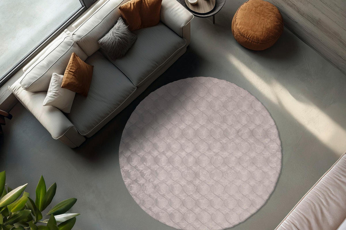 HOCHFLORTEPPICH 200/200 cm My Diamond Grau  - Grau, Basics, Textil (200/200cm) - Obsession