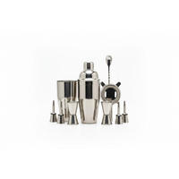 COCKTAIL-SET - Grau, Basics, Metall (12,5/12,5/26cm) - Alpina 6287