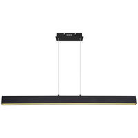 LED SVJETILJKA VISEĆA    121/8/120 cm    VERENA  - bijela/crna, Design, metal/plastika (121/8/120cm) - Globo