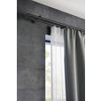 VORHANGSTANGENSET 120 cm  - Schwarz, Basics, Metall (120cm) - Homeware