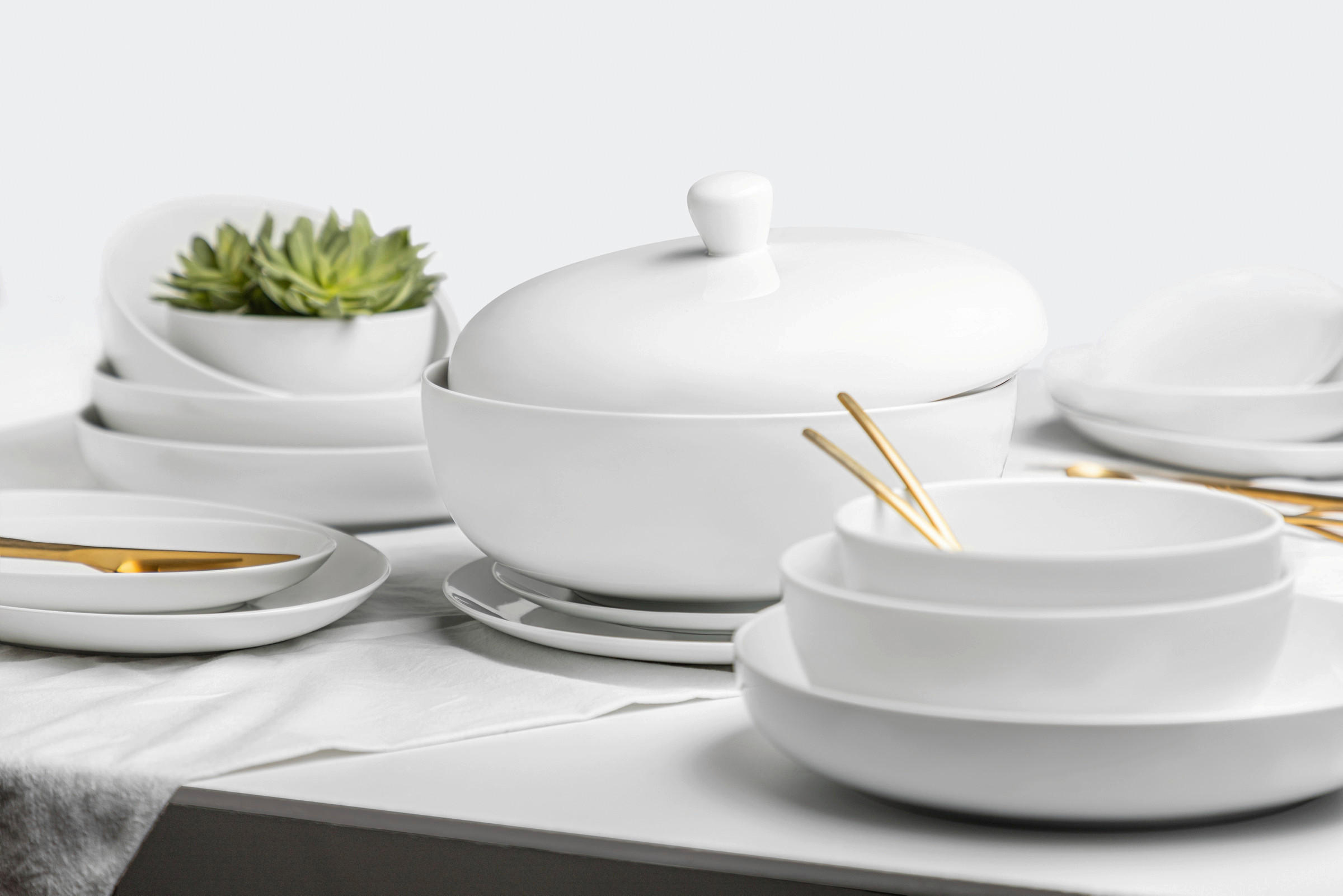 MISKA porcelán keramika 17,5 cm - bílá, Design, keramika (17,5cm) - Seltmann Weiden