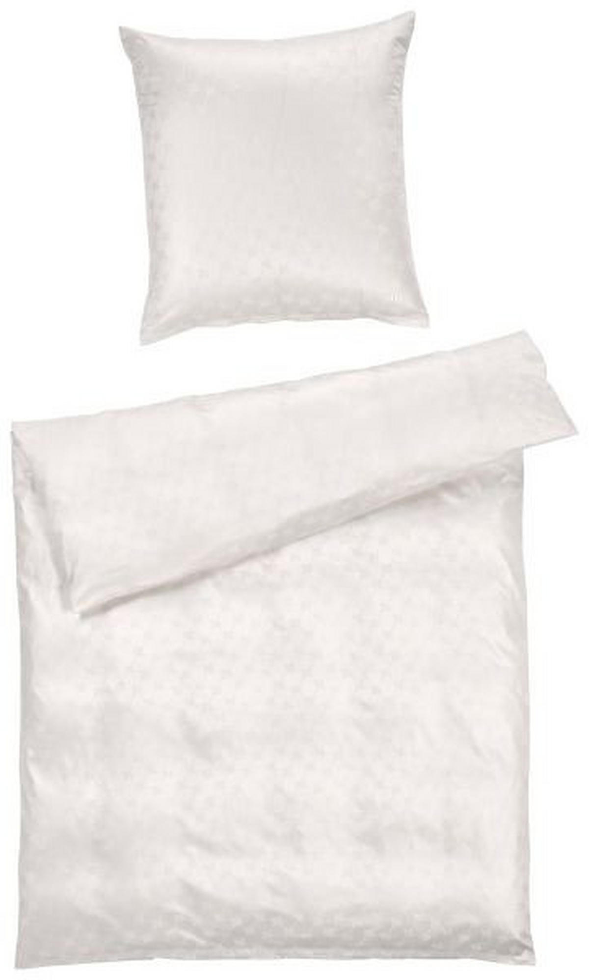 BETTWÄSCHE Satin 155/220 cm  - Weiß, Basics, Textil (155/220cm) - Joop!