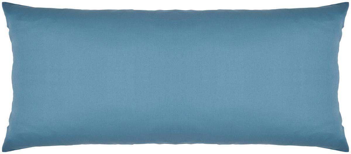 OBLIEČKA NA VANKÚŠ, 40/80 cm, bavlna - modrá, Basics, textil (40/80cm) - Novel