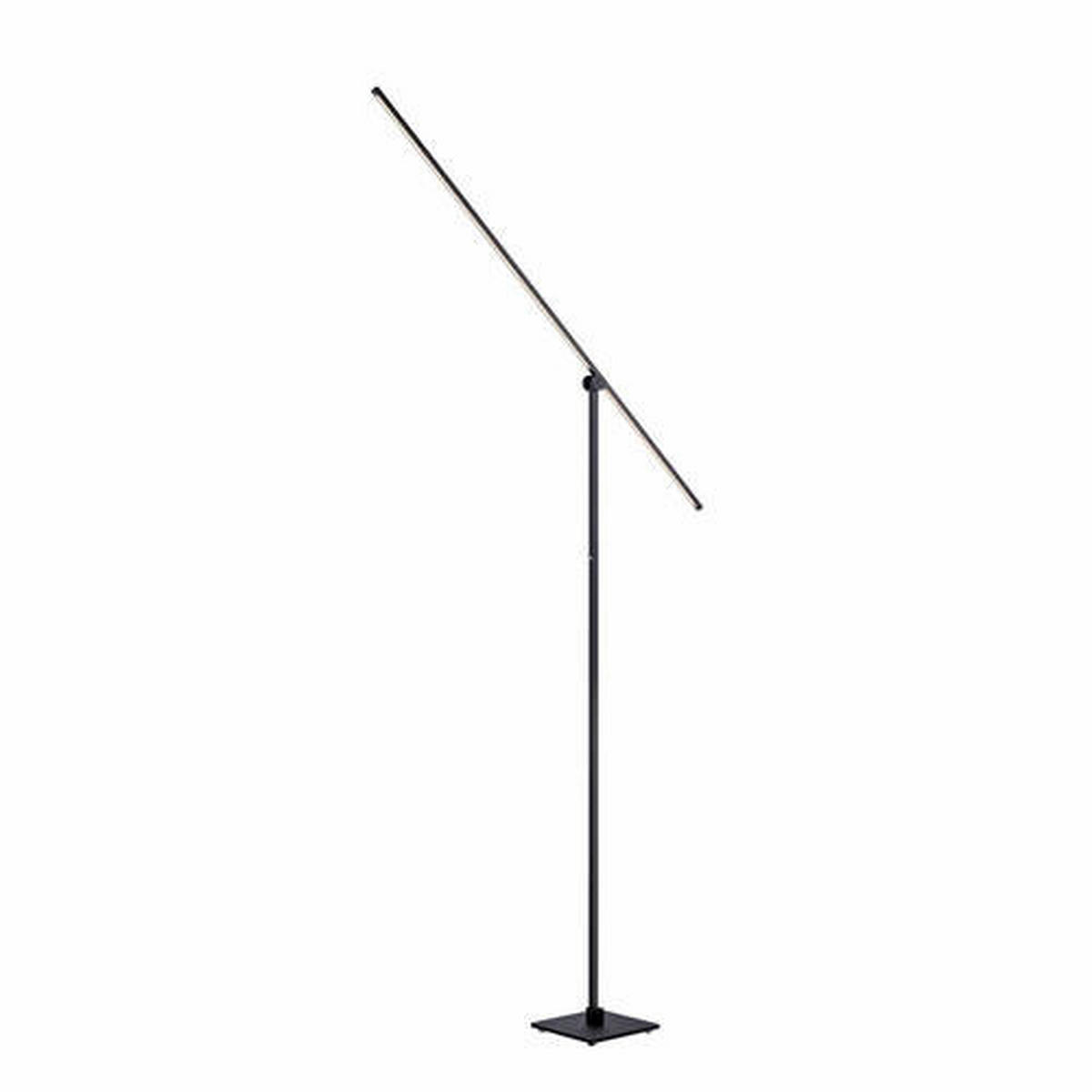LED SVJETILJKA PODNA PURE-GRAFO  - crna, Lifestyle, metal/plastika (25/20,2/178cm)
