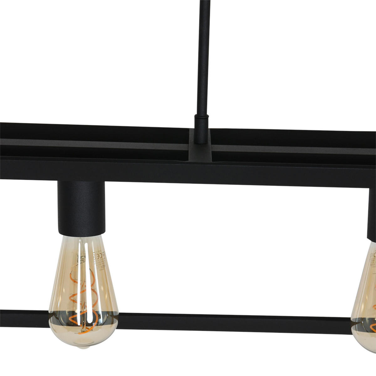 PENDELLEUCHTE  20/120/140 cm   - Schwarz, Trend, Metall (20/120/140cm)