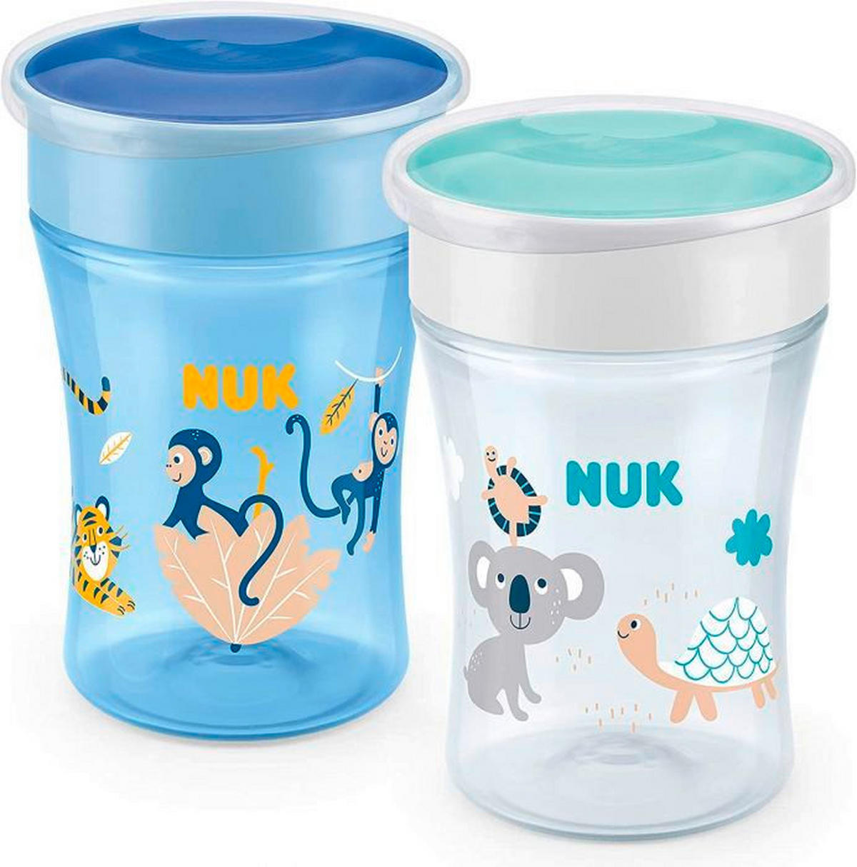 STEKLENIČKA ZA DOJENČKA - večbarvno, Basics, umetna masa (230ml) - NUK