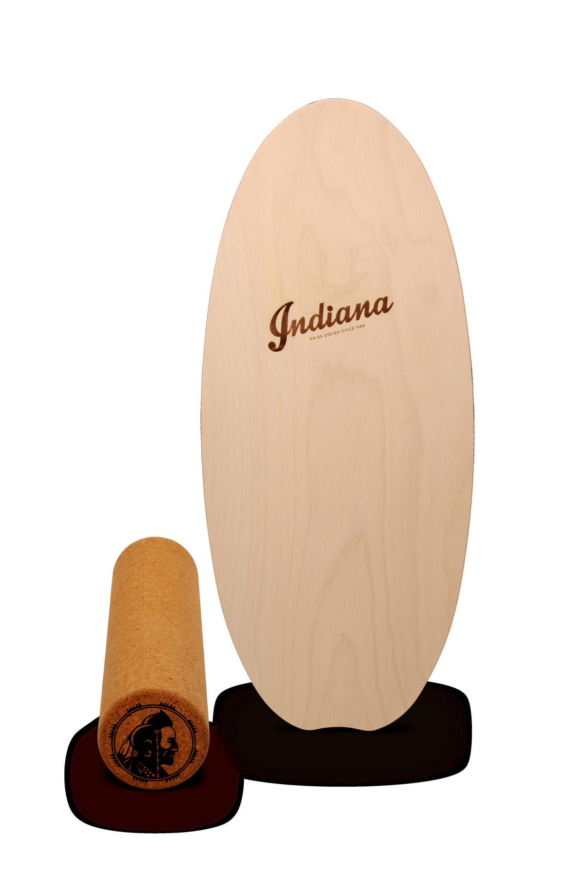 BALANCE BOARD Indiana  - Buchefarben, Basics, Holz (73/31.5/1.20cm) - Micro Mobility