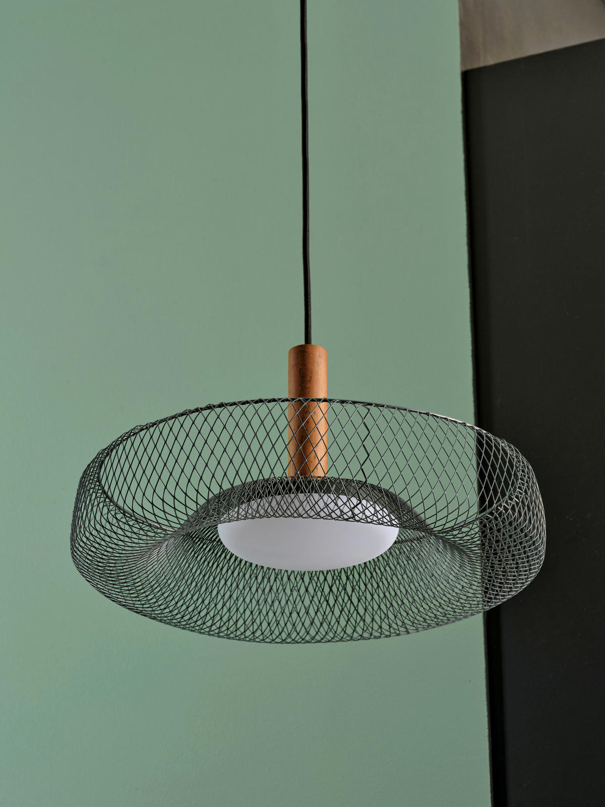 LED-HÄNGELEUCHTE 40/120 cm  - Schwarz, Basics, Holz/Kunststoff (40/120cm) - Osram