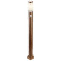 WEGELEUCHTE 12,7/110 cm   - Opal/Naturfarben, Basics, Kunststoff/Metall (12,7/110cm) - Globo
