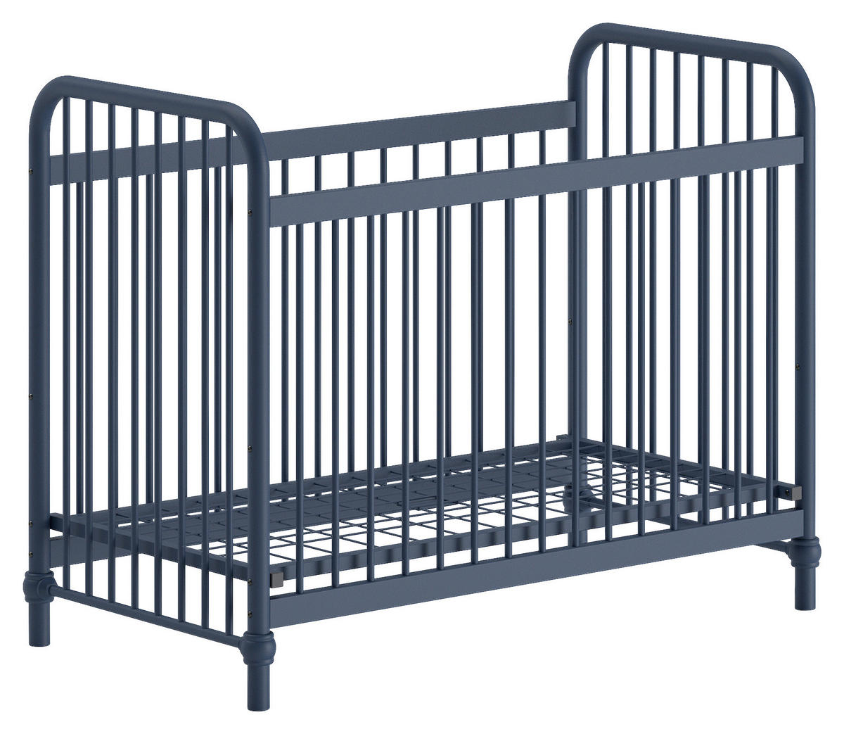 GITTERBETT   60/120 cm  - Blau, ROMANTIK / LANDHAUS, Metall (60/120cm) - MID.YOU