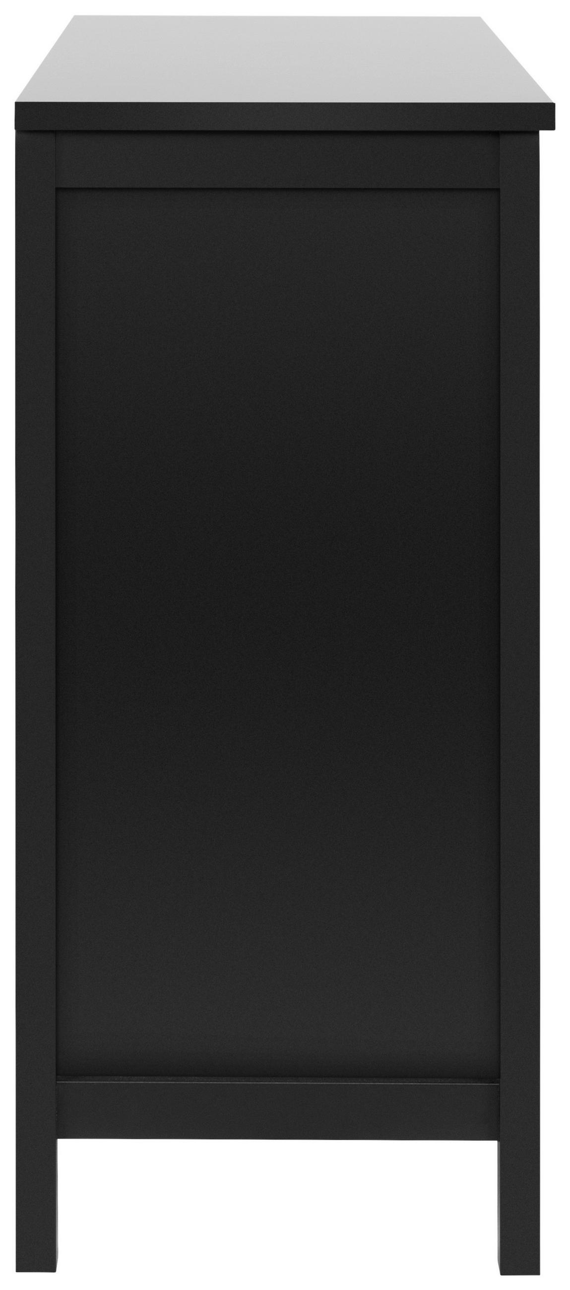 KOMMODE  in 110/90/40 cm  - Messingfarben/Schwarz, Trend, Holzwerkstoff/Metall (110/90/40cm) - MID.YOU
