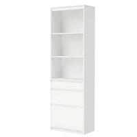 REGALELEMENT Weiß  - Weiß, Trend, Holzwerkstoff (57,1/180/28cm) - Boxxx