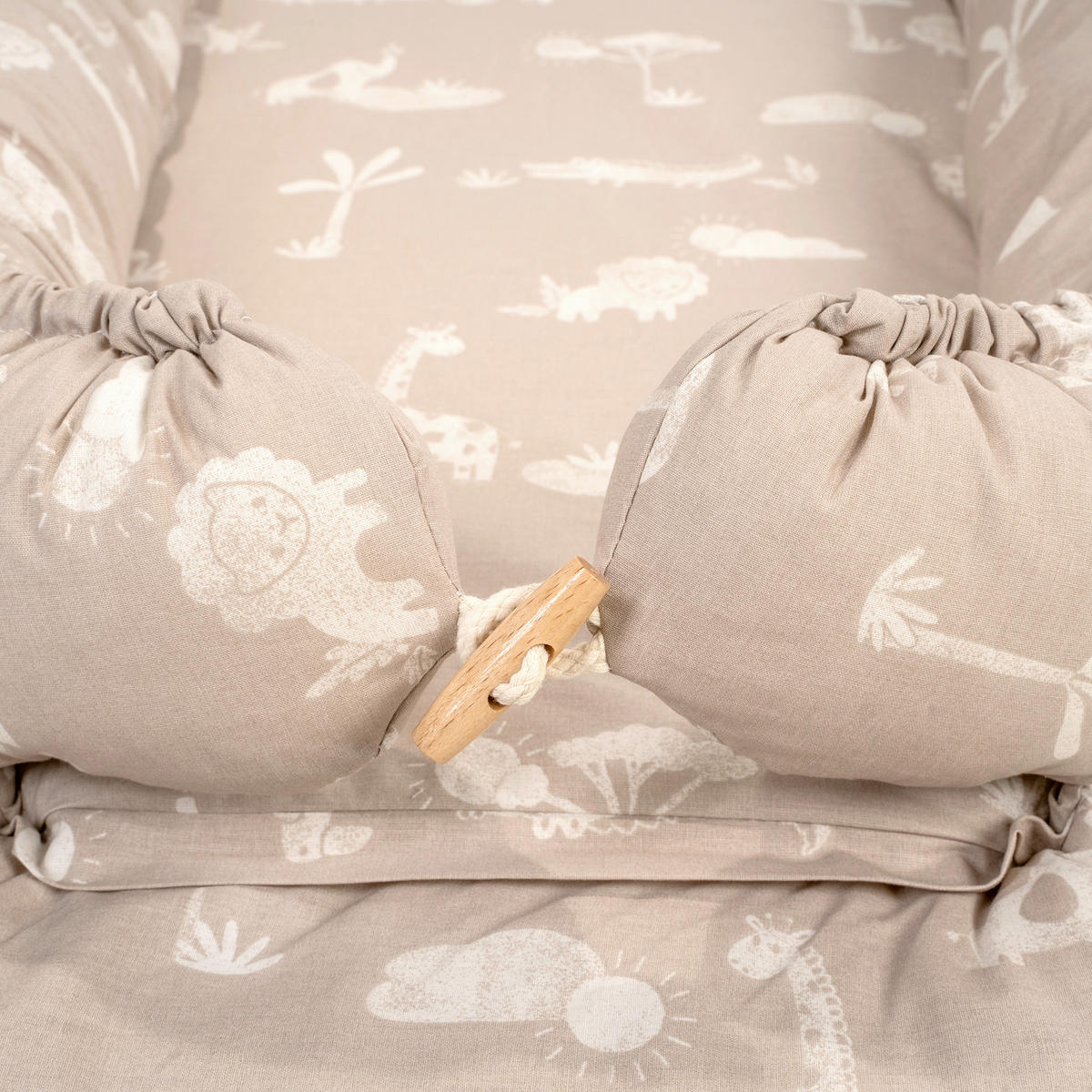 KUSCHELNEST Organic    - Basics (55/10/80cm) - Zöllner