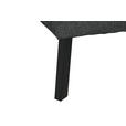 ECKSOFA in Chenille Dunkelgrau  280/205 cm  - Dunkelgrau/Schwarz, Design, Textil/Metall (280/205cm) - Xora