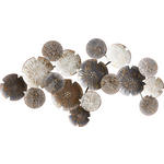 WANDDEKO Metall  - Multicolor, LIFESTYLE, Metall (90,2/47,6/5,1cm) - Ambia Home