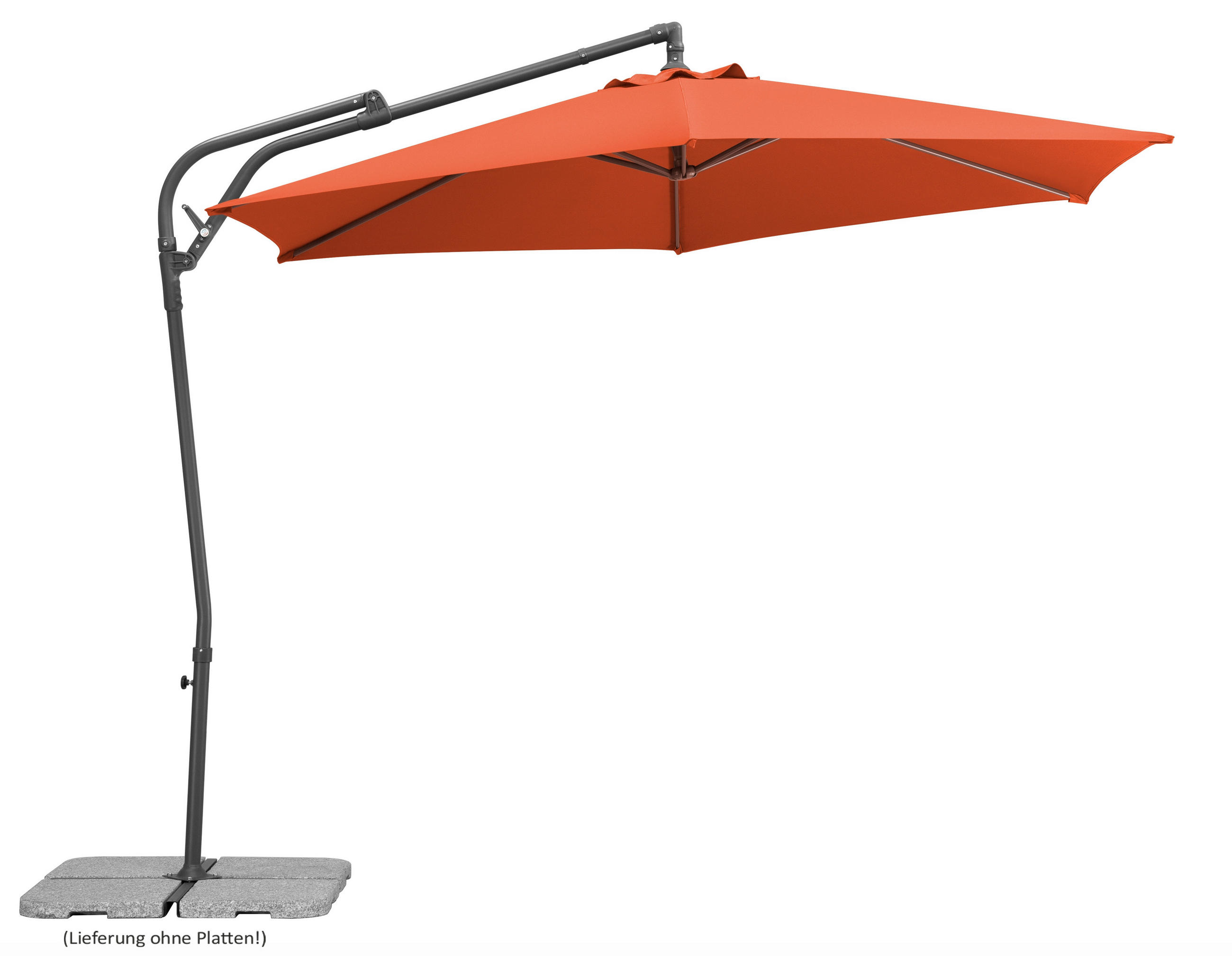 XXXL BOČNÍ SLUNEČNÍK 278/263/300 cm