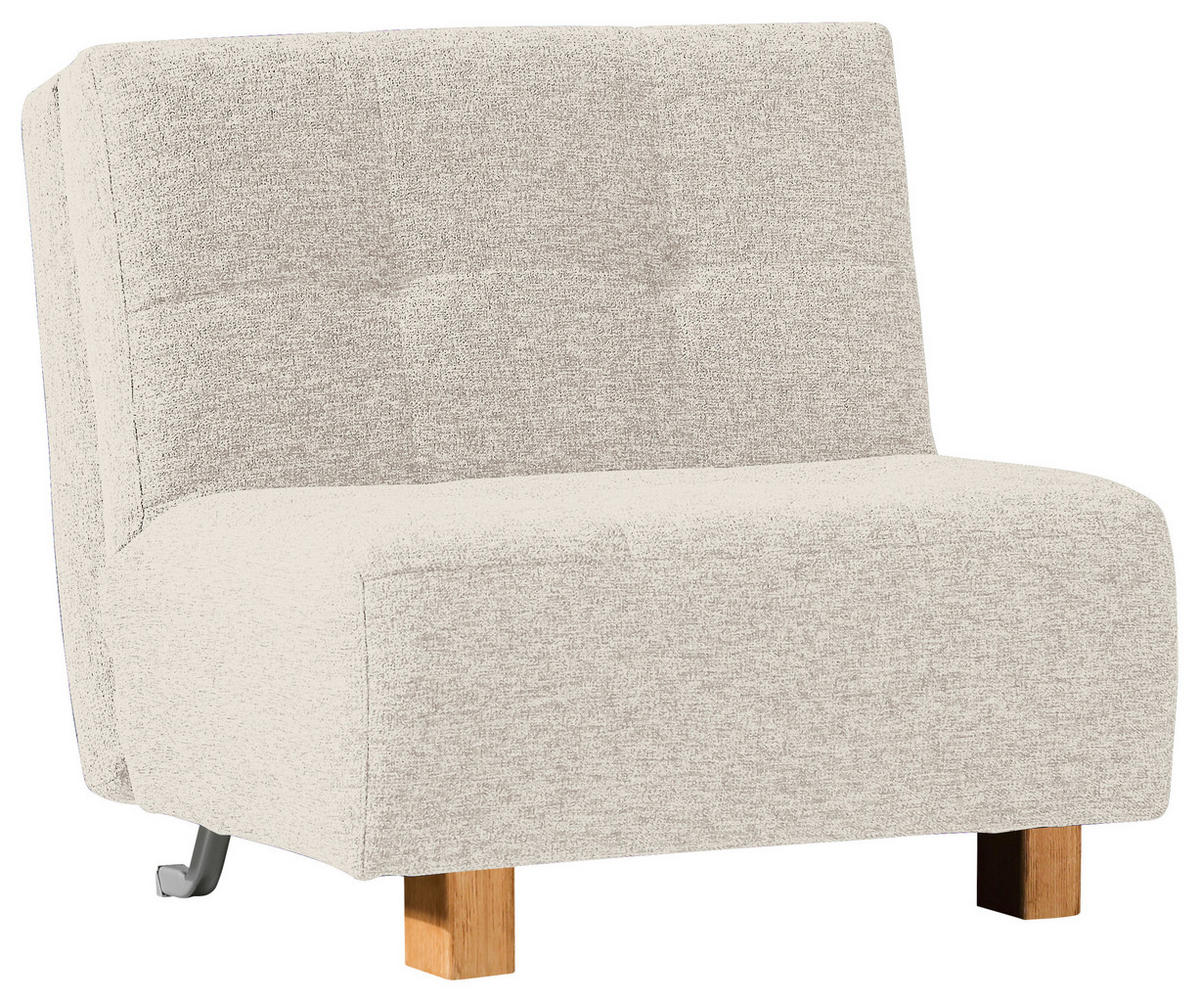 SCHLAFSESSEL in Flachgewebe Naturfarben  - Naturfarben, Design, Holz/Textil (85/92/102cm) - Novel