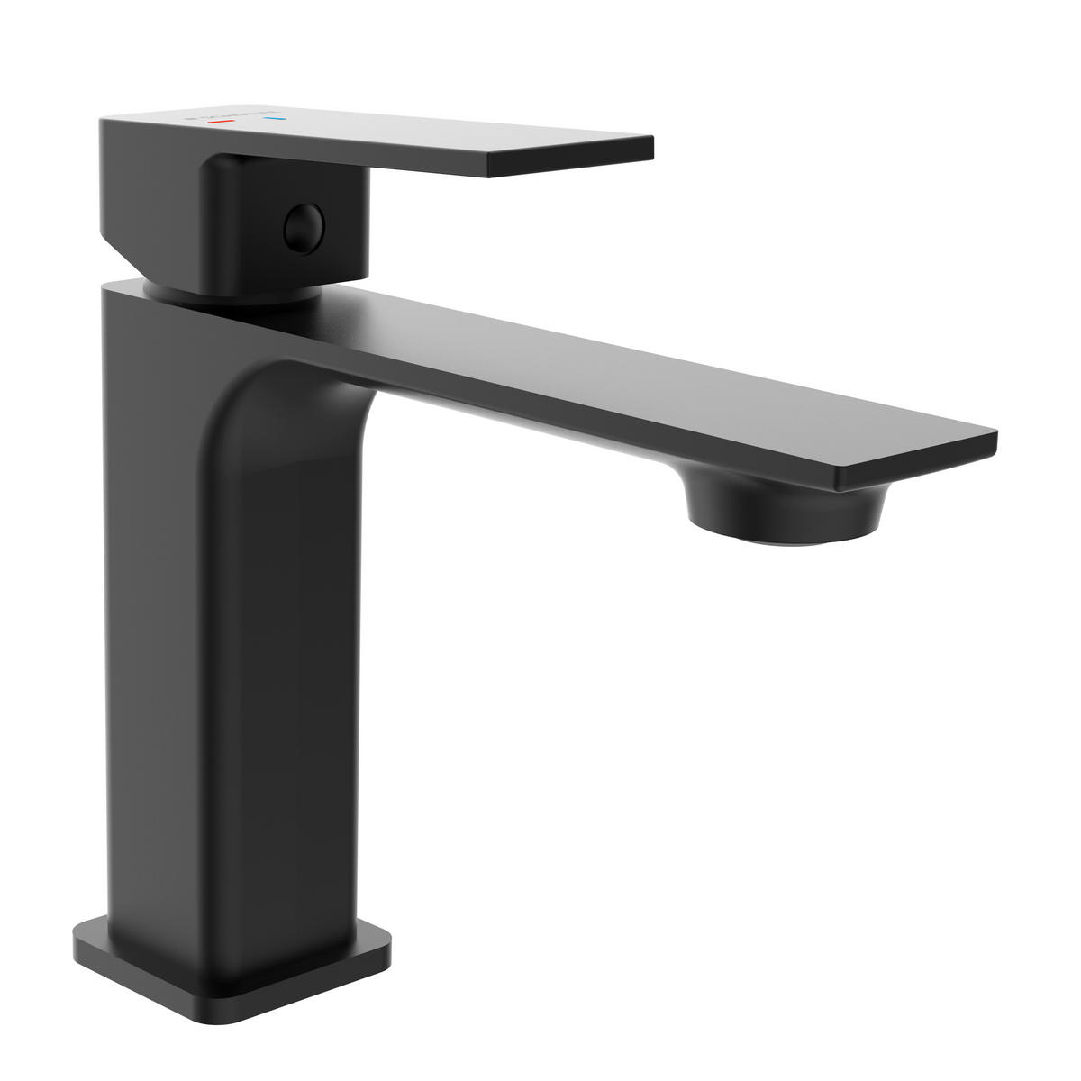 WASCHTISCHARMATUR 4,5/15,5/17 cm  - Schwarz, Basics, Metall (4,5/15,5/17cm) - Schütte