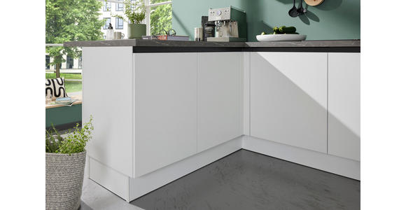 EINBAUKÜCHE   - Weiß, Design, Holzwerkstoff - Novel